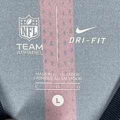 Nike New England Patriots NFL Dri-FIT Ombre Gradient Training Shirt Mens L NEW