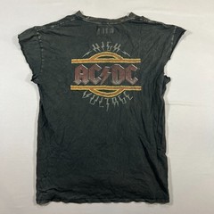 Abercrombie & Fitch Ac/Dc Voltage T Shirt Mens Large Black Cotton Relaxed Fit