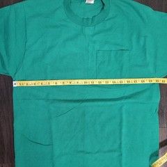 Vintage 90s BVD Pocket T Shirt Green XL (Fits Large) Single Stitch