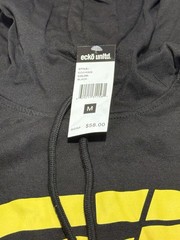 Ecko Unltd. Mens Medium Black Shirt Hoodie Workout gym Thin Lightweight NWT