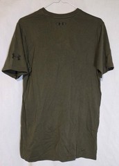 Under Armour Men’s Project Rock Payoff graphic Brahma Bull Olive Green t-shirt