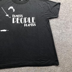 Vintage Famous People Players Shirt Mens XL Black Theater Graphic Stage Show
