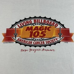 Magic 105 Jennings Osborne Arkansas Shirt Mens 2XL VTG Living Billboard 90s 3944