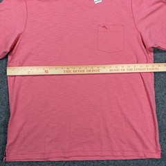 Tommy Bahama Pocket T Shirt Mens XL Pink Embroidered Logo Resort Beach