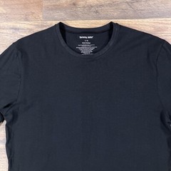Tommy John T Shirt Mens Large Black V Taper Crew Neck Short Sleeve NEW