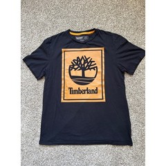 Timberland Square Stack Logo Crew Neck T-Shirt – Mens Medium