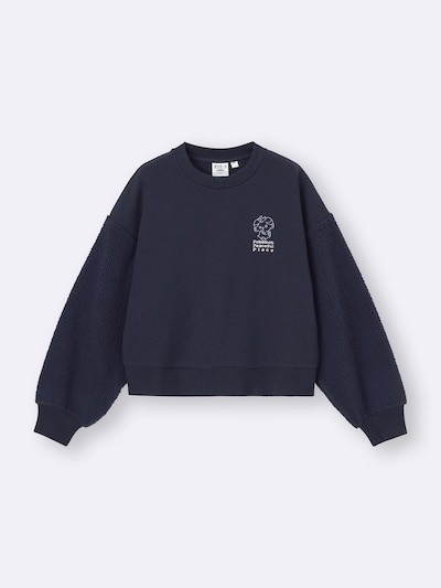 Pokémon Peaceful Place GU Pokepeace Combination Sweat Pullover NAVY Espurr