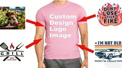 Couple Anniversary Gift Custom Name and Date 100% Cotton T-Shirt