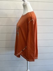 Gnomes Pumpkin Spice Coffee Latte Fall Autumn Thanksgiving T-Shirt Size Small