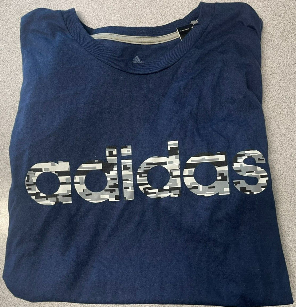Adidas Collegiate Navy The Go To Tee Size M New