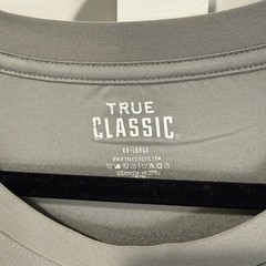 True Classic Men’s Short Sleeve Active Crew Neck Tagless Moisture Wicking 2XL