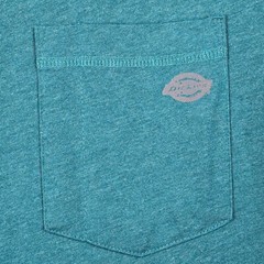 DICKIES FAST DRY Shirt MENS MEDIUM BLUE TEAL OUTDOORS WORKWEAR Cooling UV NWT