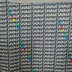 NEW Eighty Eight Brand Men’s “Savage” T-Shirt Size XL Short Sleeve Black Multi
