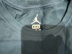 Brand New Jordan Shirt Size XXL Dark Teal Volt (Matches Nightshade 2s)