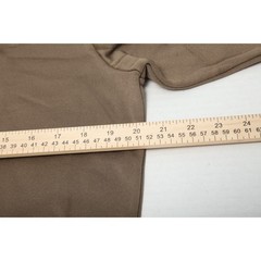 Sekri Industries Cold Weather Undershirt Men Medium Brown 1/4 Zip Fleece Lined