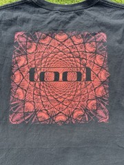 Vintage 2007 TOOL T Shirt 10,000 Days Tour Los Angeles Red Eyes Black 3XL