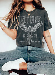 Free Bird Shirt | Boho TShirt | Free Bird Tee | Eagle Shirt | Thunderbird Shirt