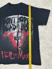 Veil of Maya Shirt Small Black The Walking Dead Don’t Open Dead Inside Band Tee