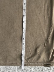 Habit Hooded Shirt Men’s Large Brown Hooded Performance Wicking Stretch Bamboo