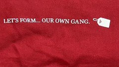 GU Japan Uniqlo Tokyo Revengers Red Manjiro Gang Cotton Shirt Size Small
