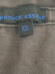 Patrick Assaraf Mens XXL Henley Shirt Vintage Sage Khaki Grey Pima Cotton