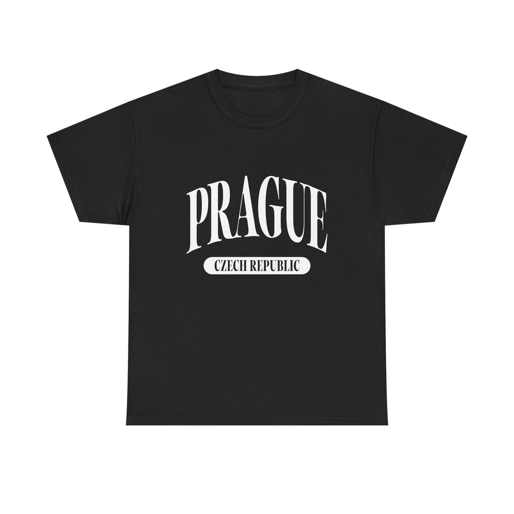 Prague Czech Republic vintage souvenir classic tee old town