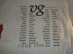 Vintage VINCE GILL 1998 US tour shirt Large great design EUC rare country 90s