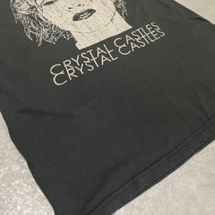 Rare Crystal Castles Madonna T-Shirt L Banned Used