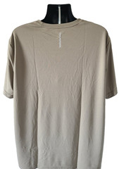 ATHLETIC WORKS Mens T-Shirt SIZE 3XL DriWorks Short Sleeve Taupe NEW WITH TAGS