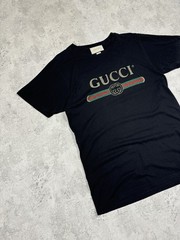 Gucci Belt Logo T-Shirt Big Logo Size S