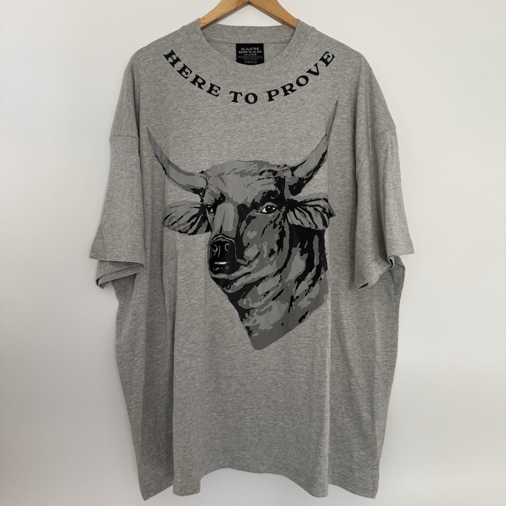 ZACH BRYAN HERE TO PROVE TOUR SHIRT 2023 XXL