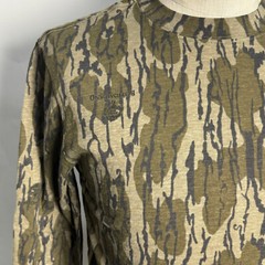 Mossy Oak Men’s LS Moisture Wicking Hunting T-Shirt Bottomland Camo Size 2XL NEW