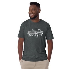 Softstyle T-Shirt For Chevrolet Gasser Drag Classic 1958 Car Owners Gift
