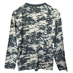 MIL-TEC Camo Long Sleeve T Shirt Adult Medium Military Tactical Woodland