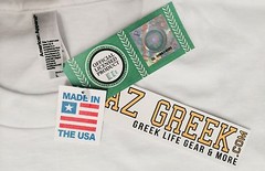 Delta Upsilon Bella + Canvas POCKET Navy T Shirt Fraternity Tee Letters NEW