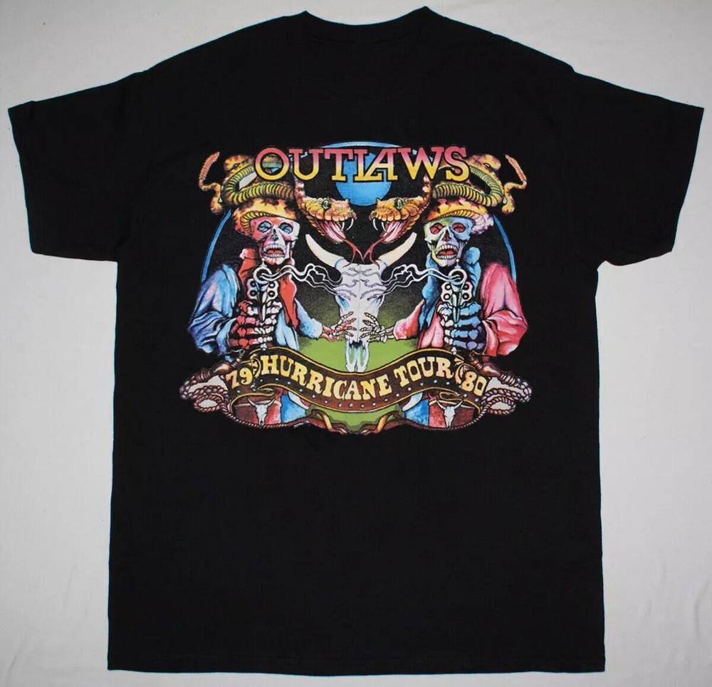 1979 1980 The Outlaws concert tour Unisex T-Shirt Gift for Fans N0609_15