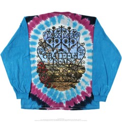 GRATEFUL DEAD-30TH ANNIVERSARY-TIE DYE LONG SLEEVE-2 SIDED T-SHIRT M-L-XL-XXL