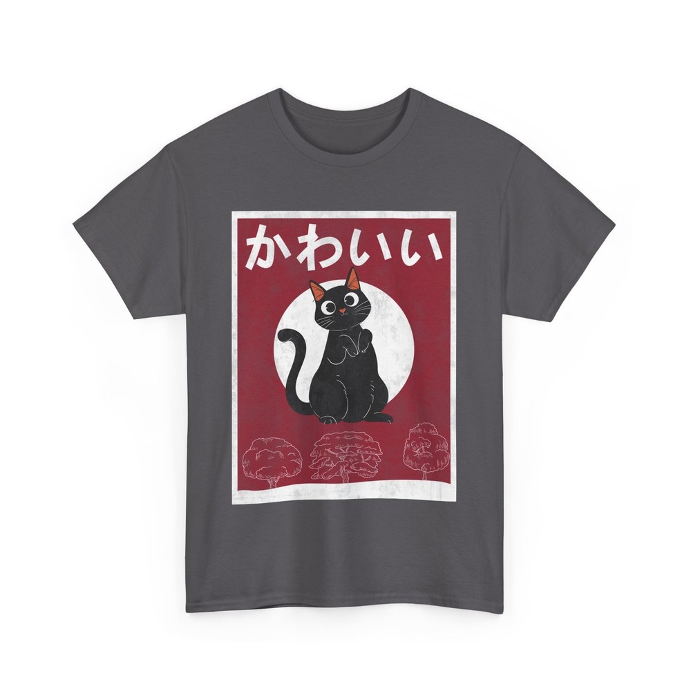 Japanese Art Cat Shirt, Japanese Culture Lovers Anime Cat Women Men Shirt