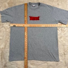 Supreme Ralph Steadman Box Logo Tee Heather Grey (SS22) Size L