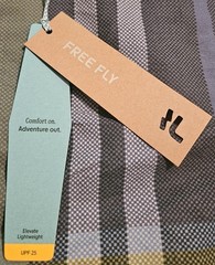 Free Fly Men’s Elevate Lightweight Stretch UPF Black T-Shirt Size 2XL NWT