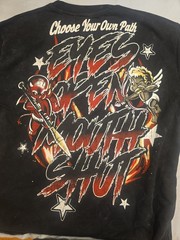 Reason No Revenge Graphic T-Shirt NWT Black Devil Cupid Oversized Men’s Large