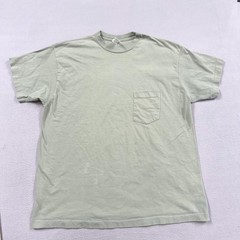 Gap Shirt Mens XL Green Pocket T-Shirt Tee Cotton Crewneck Solid Casual