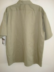 Mens Work Shirt Tan Dickies Size XL NEW