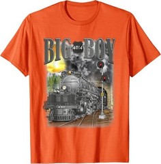 Big Boy 4014 Vintage Steam Locomotive Railroad Train Engine T-Shirt
