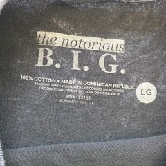 Notorious BIG Men’s L T-Shirt Brooklyn Mint Streetwear Hip Hop Rap Acid Wash 101