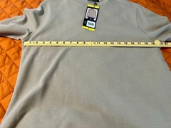 Banana Republic Men’s Waffle Knit Long Sleeve Henley Crew Neck Shirt Size S Tan