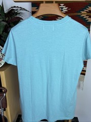 LVC T-Shirt M Levi’s Vintage Clothing 50s 60s Casuals Light Blue Single Stitch