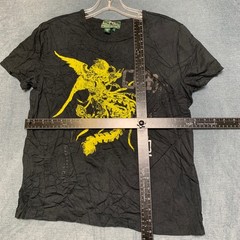 Lauren Ralph Lauren T Shirt Mens Large Black Dragon Graphic Print Short Sleeve
