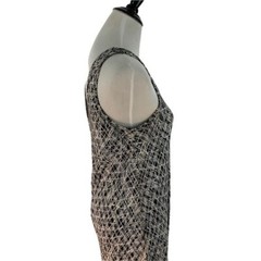 Geometric Lines Maxi Dress Sleeveless Cabo San Lucas Size Medium Soft Rayon
