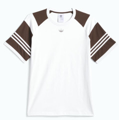 NEW MENS ADIDAS ORIGINALS TYSHAWN TREFOIL TEE SHIRT ~SIZE LARGE #JP1160 BLM
